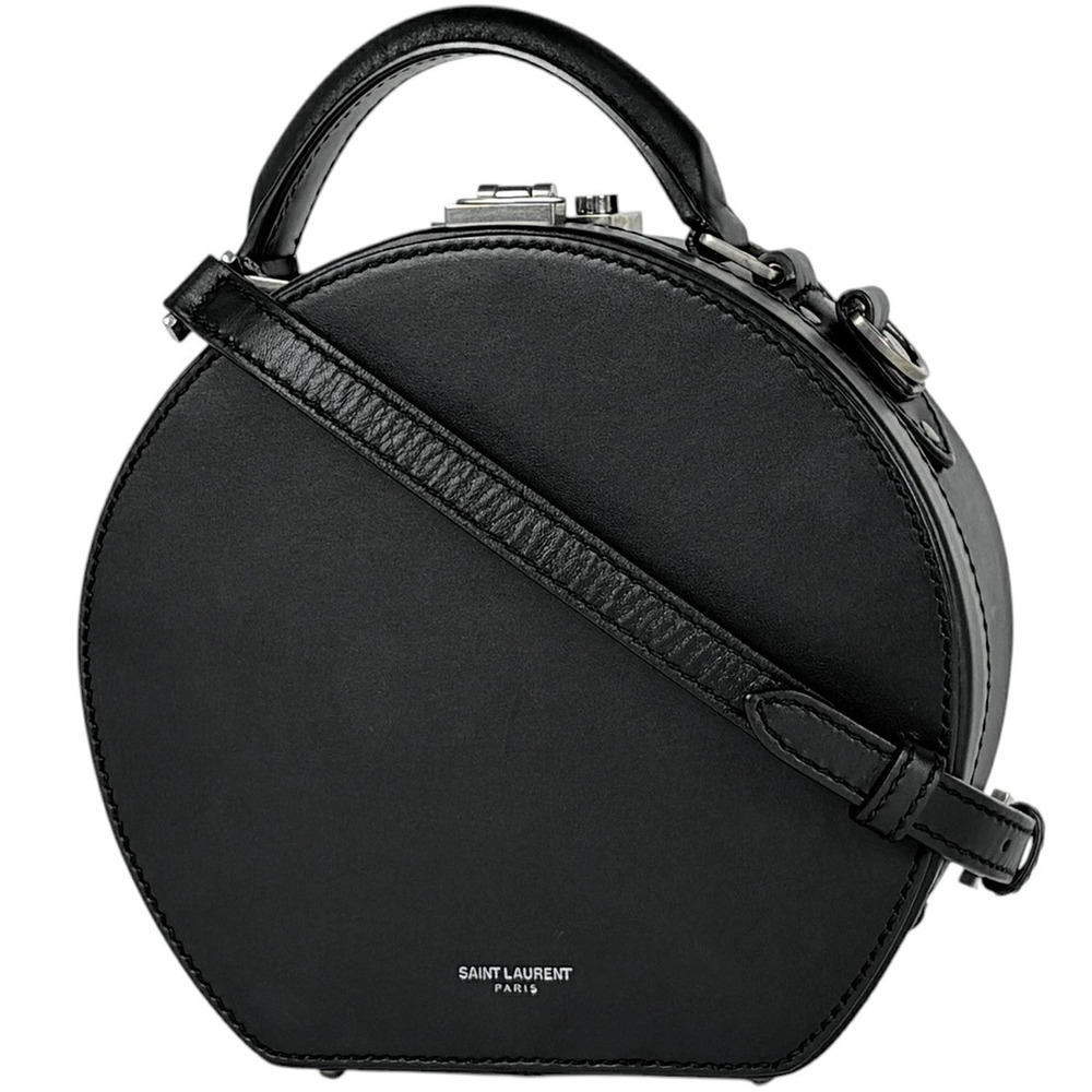 Saint Laurent Mika Handbag Leather Black